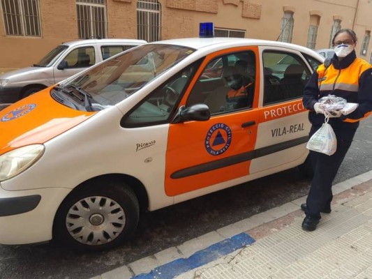 Vila-real 'ata' al voluntariado       inscrito durante la crisis de la covid-19 para futuras emergencias