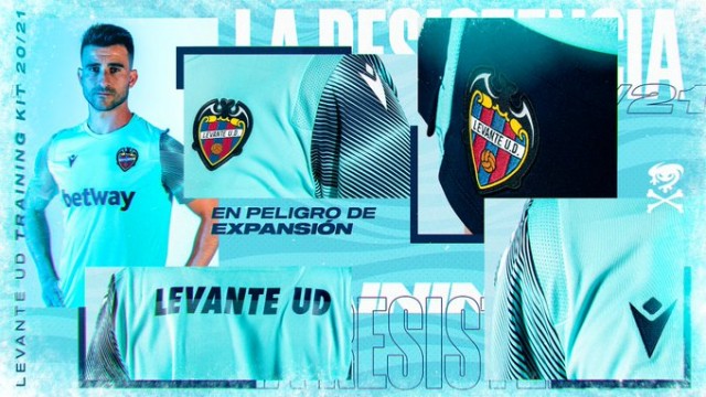 Así es la nueva equipación de entrenamiento del Levante
