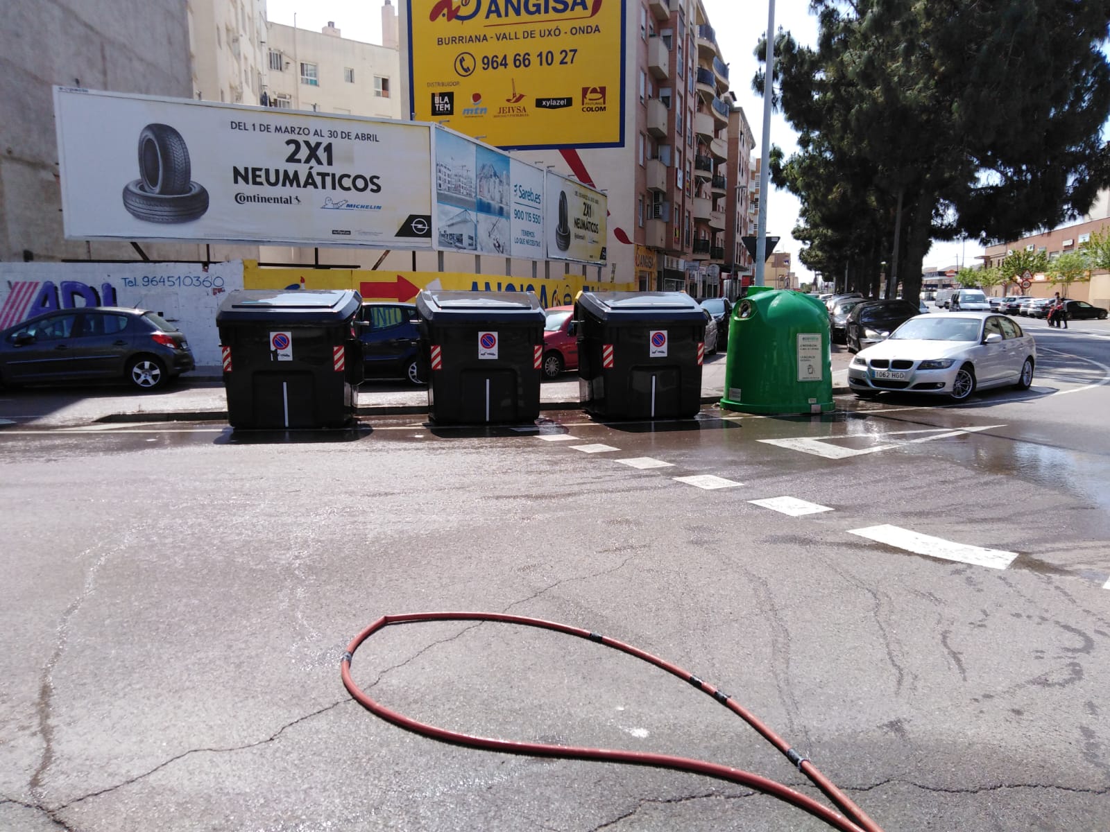 Burriana amplía los puntos de recogida selectiva con 19 contenedores para potenciar el reciclaje
