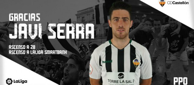 Javi Serra, protagonista de dos ascensos, finaliza su contrato con el CD Castellón