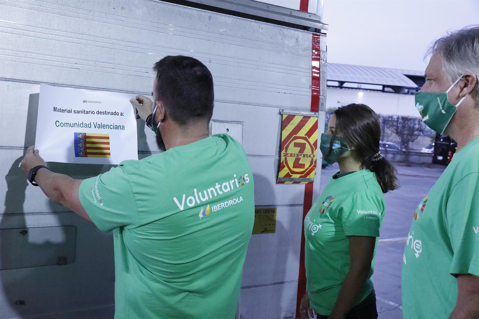 Sanidad recibe 30 respiradores de última generación donados por Iberdrola