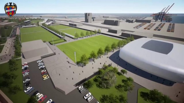 El Levante obtiene 60 millones de financiación para los proyectos del estadio y de Nazaret
