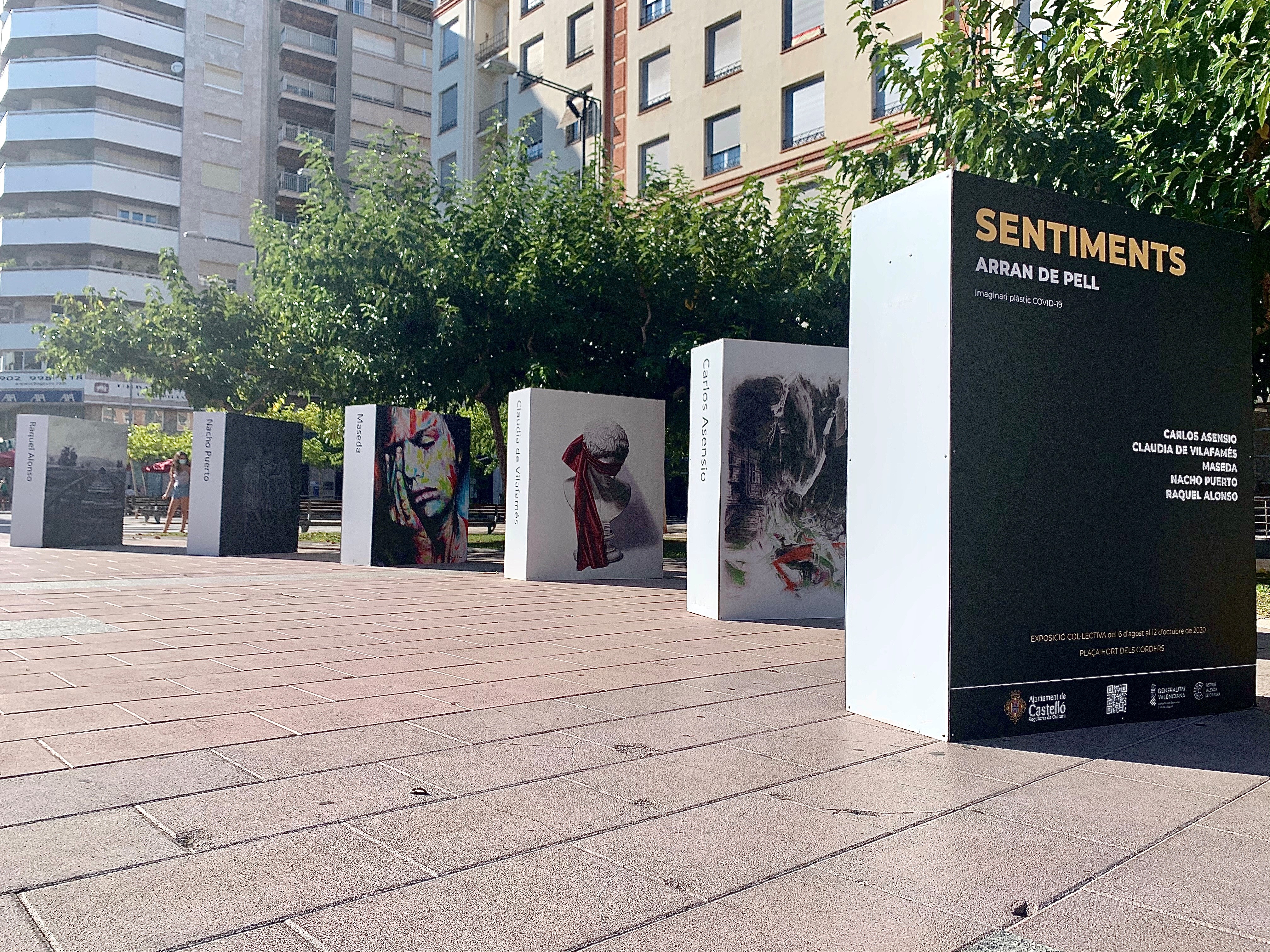 'Sentiments. Arran de pell' o les emocions de la quarantena convertides en una exposició d'art