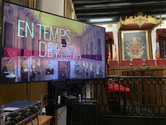 El Misteri d'Elx rueda una serie sobre sus aspectos menos conocidos en el año en que no habrá representación