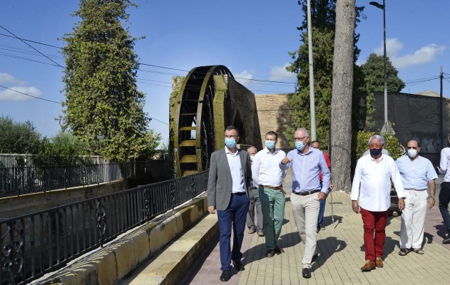 Un gran eje verde para la huerta de Murcia: la Rueda de La Ñora crece desde sus acequias