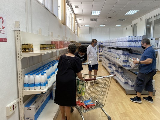 Cáritas y Ayuntamiento de Murcia entregaron productos por un valor de 860.000 euros
