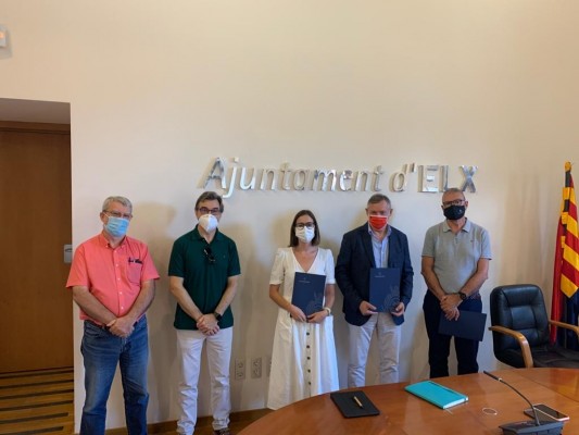 Elche y la UMH renuevan el convenio del estudio de calidad del aire en la ciudad