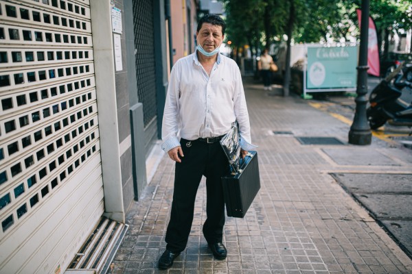 El mantero ejecutivo