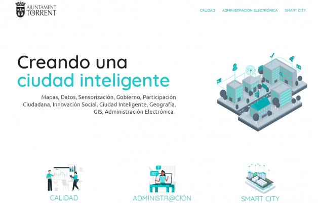 Torrent lanza una nueva web para dar a conocer los proyectos Smart City