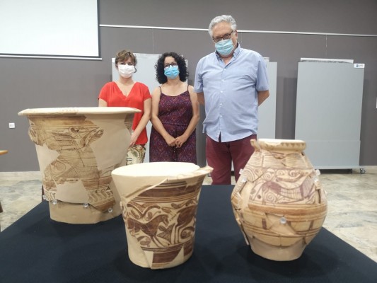 Un 'carnassier' entre los hallazgos cerámicos inéditos del Museo Arqueológico de Elda