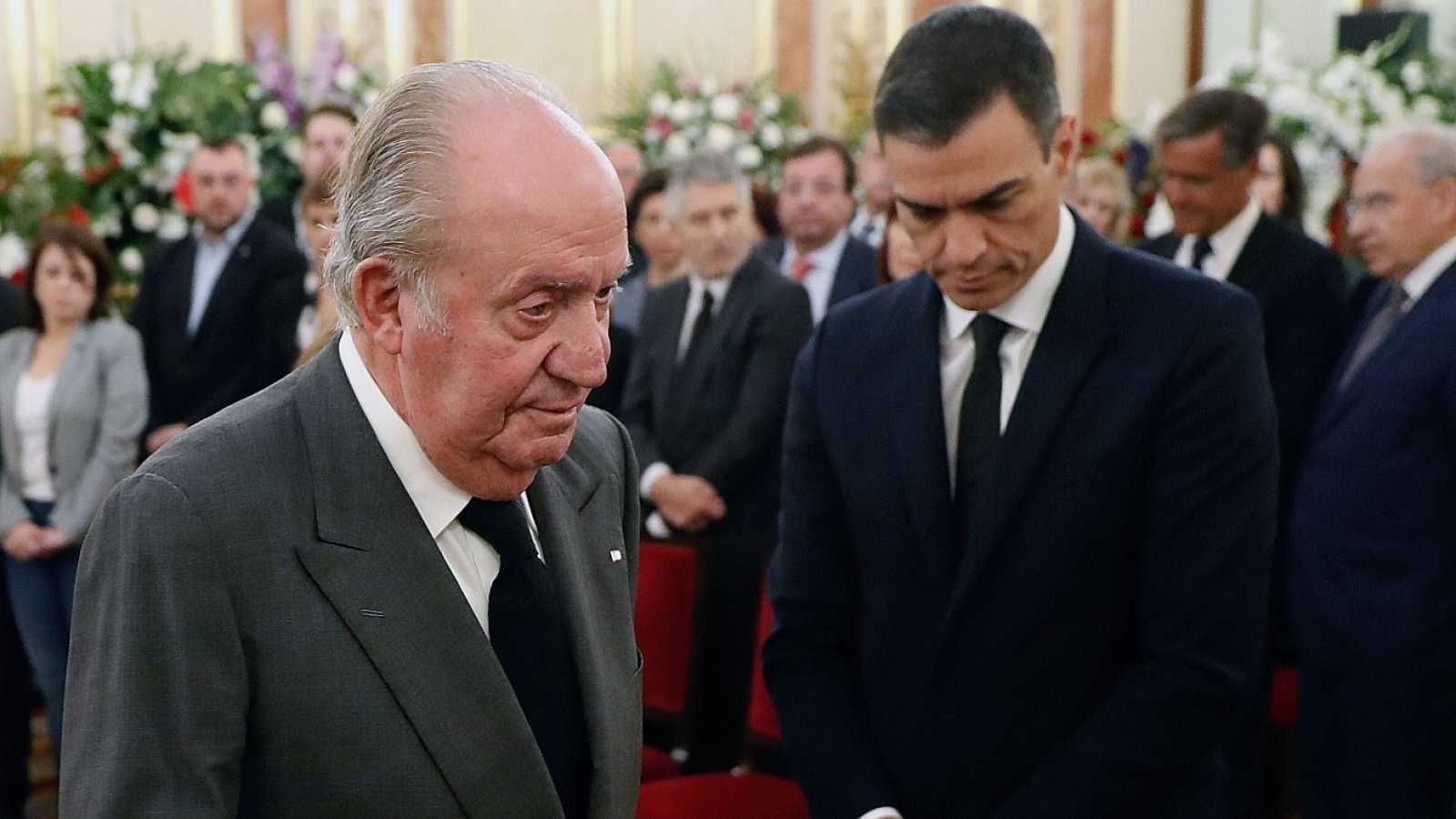 Sánchez, tras la salida del Rey Juan Carlos: 