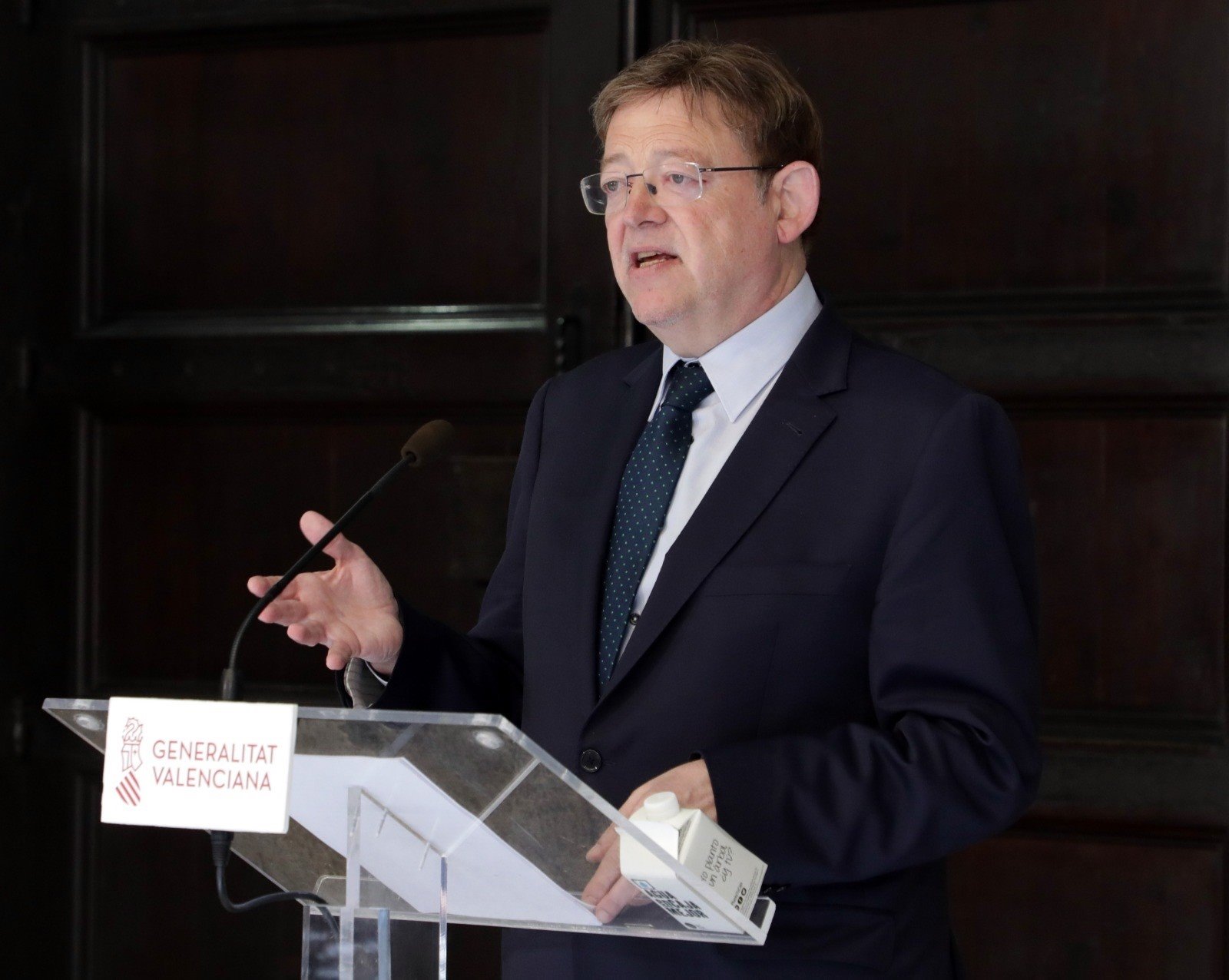 Puig anuncia un decreto ley para agilizar la puesta en marcha de plantas de energías renovables