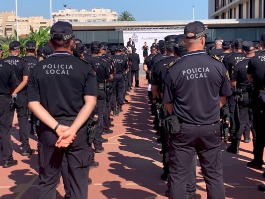 La Policía Local de Elche incorporará 64 efectivos entre 2020 y el primer trimestre de 2021: serán 396