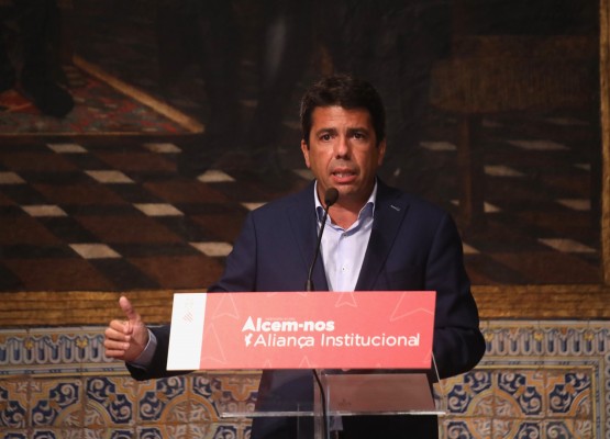 Mazón celebra el acuerdo 'Alcem-nos' pero avisa que estará 