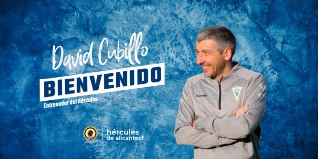 David Cubillo, nuevo entrenador del Hércules