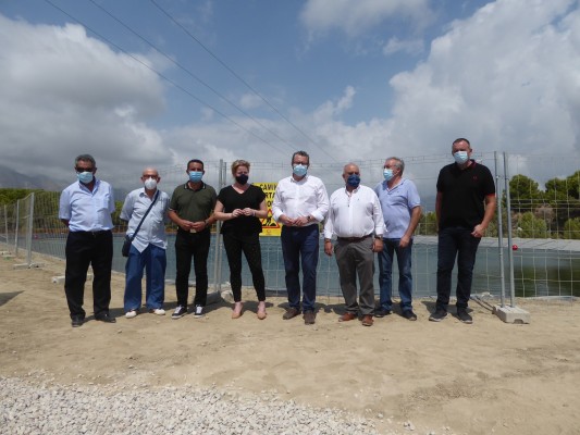 Entra en funcionamiento la Balsa de La Nucía que dará servicio a la Marina Baixa 