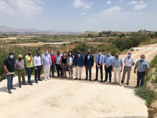 Los empresarios de Alguazas exigen el cambio del enlace del Arco Noroeste 