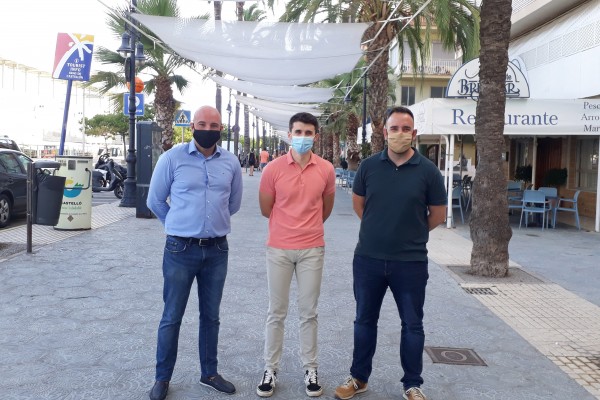 Castelló cierra viernes y sábado al tránsito el paseo Buenavista del Grau para incentivar la restauración