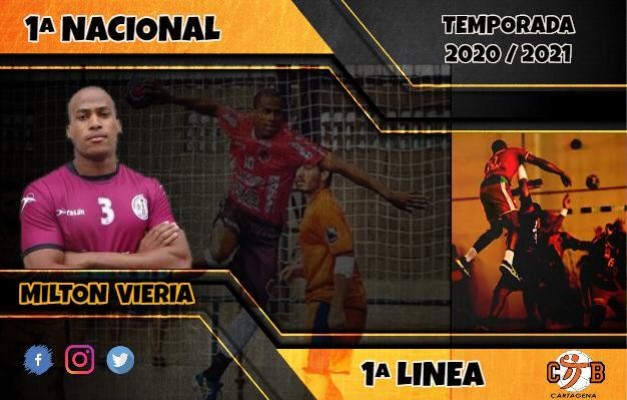 El CAB Cartagena suma a su proyecto al brasileño Milton Vieira