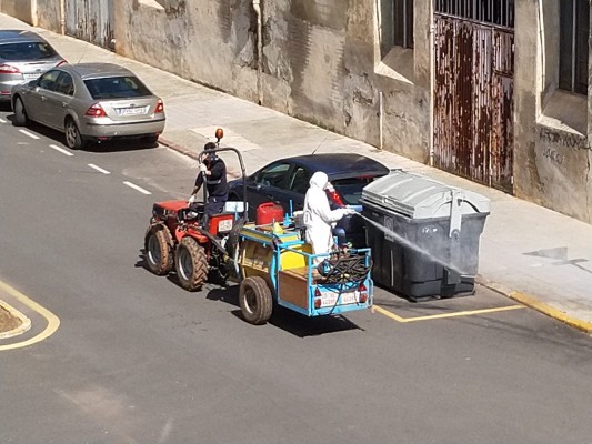 Nules intensifica la desinfección y limpieza de calles
