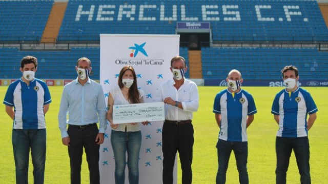 El Hércules Paralímpico renueva su colaboración con la Fundación 