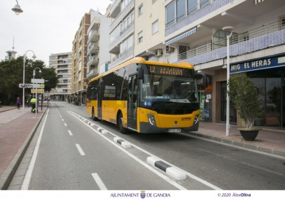 Obras Públicas mejora el servicio de autobús en la zona sur de La Safor