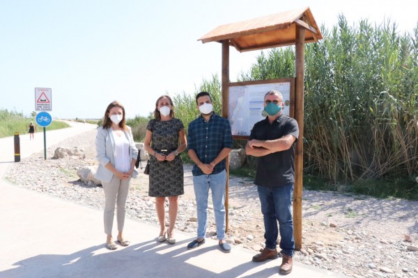 El Sendero Azul, una vía ciclo-peatonal que unirá Puerto de Sagunto y Canet