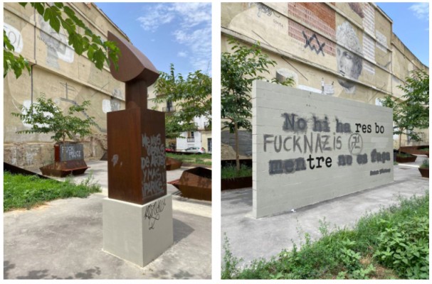 Pintadas en el IVAM o un nuevo ‘Ecce Homo’, ¿falta de educación o sanción?


