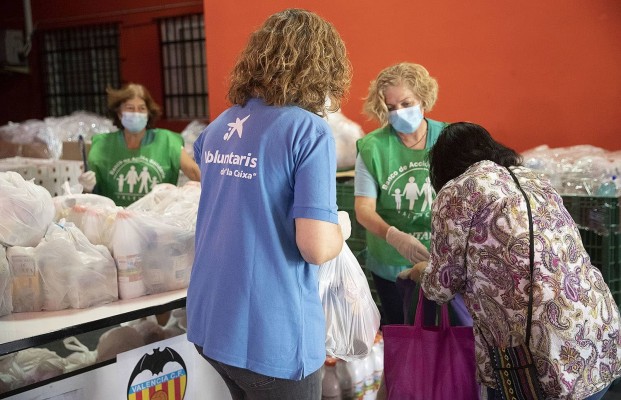 El Valencia amplía el convenio con el Banco de Acción Solidaria