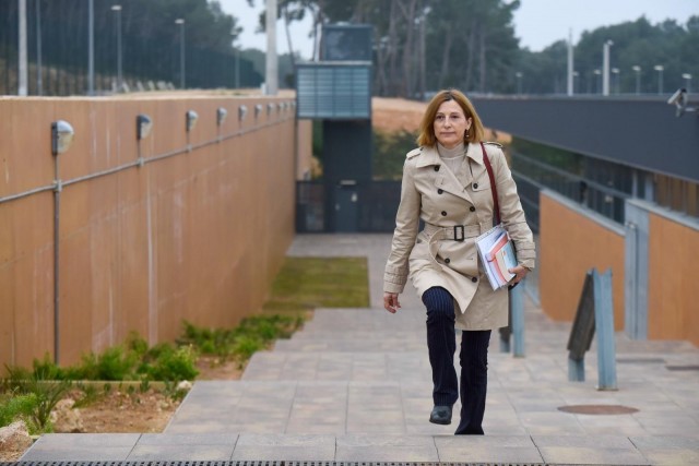 El Supremo tumba el régimen de semilibertad otorgado a Forcadell antes del tercer grado

