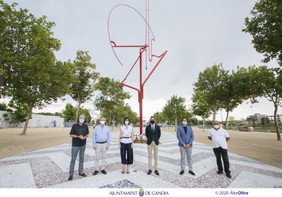 Gandia finaliza la segunda fase de mejora del Parque Ausiàs March 