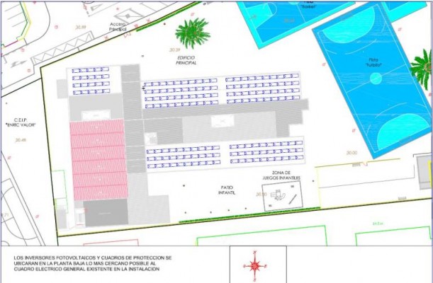 Alicante preadjudica la colocación de placas solares en otros 12 colegios por 432.000 euros