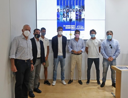 El Torneo de la Academia de Ferrero se jugará con público y con protocolo
