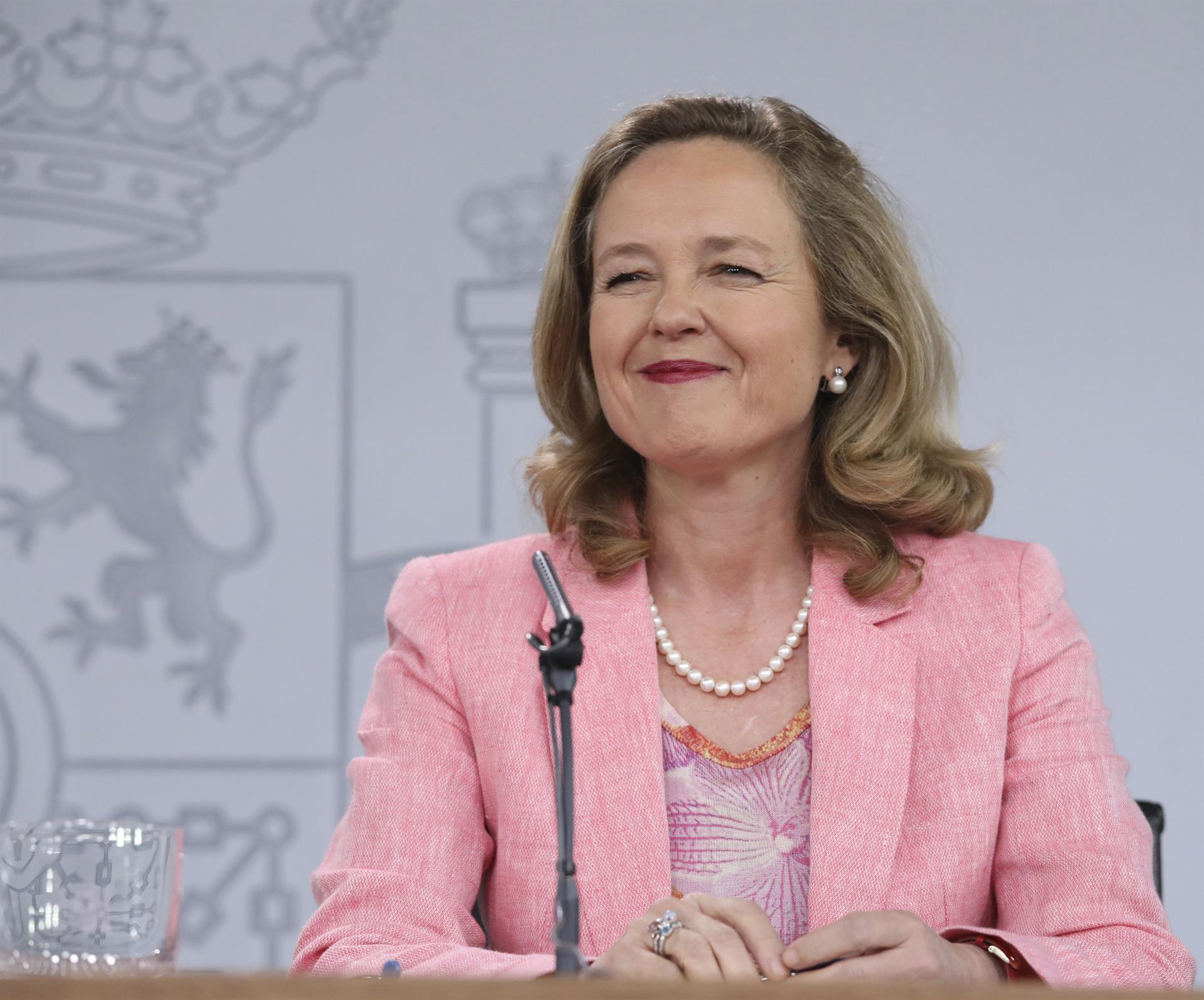 Nadia Calviño. Foto: MARTA FERNÁNDEZ JARA (EP) - 