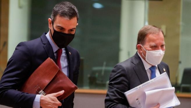 Pedro Sánchez en la cumbre. Foto: EFE - 