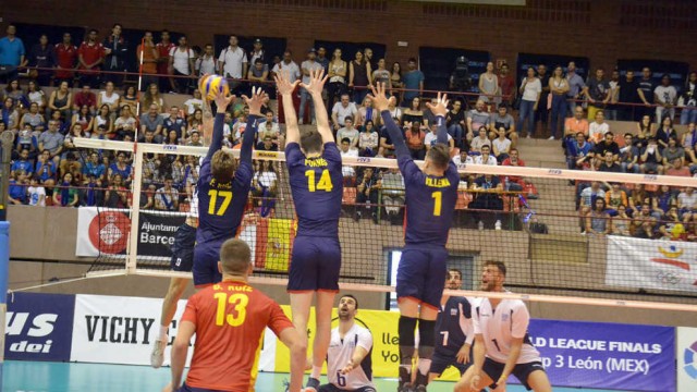 España busca 'colarse' en la Final Four de México en la Liga Mundial