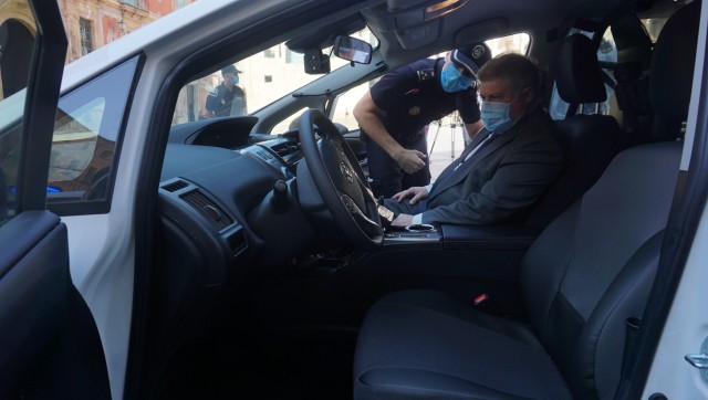 La Policía estrena cinco coches inteligentes con cámaras y sistemas para detectar huellas dactilares
