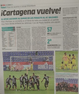 Un éxito que se cuela en la portada de Marca y acapara titulares en la prensa deportiva nacional