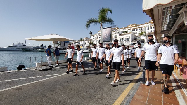 El Castellón permanecerá concentrado en Marbella hasta el final de su participación en el 'play off'