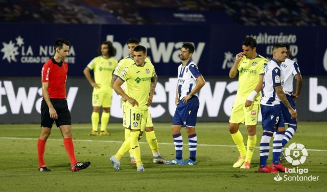(1-0) El Levante tumba al Getafe en el descuento