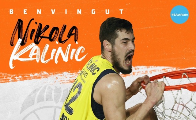 Valencia Basket llega a un acuerdo con Nikola Kalinic para la próxima temporada