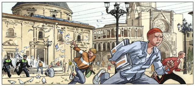 Radiografía ilustrada: València fantasea, ríe y cura sus heridas a través de viñetas