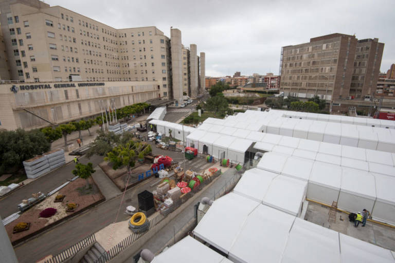 Hospital de campaña / Foto: Rafa Molina - 