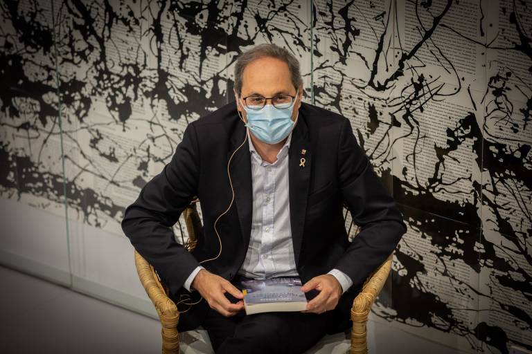 Quim Torra. Foto: DAVID  ZORRAKINO (EP) - 
