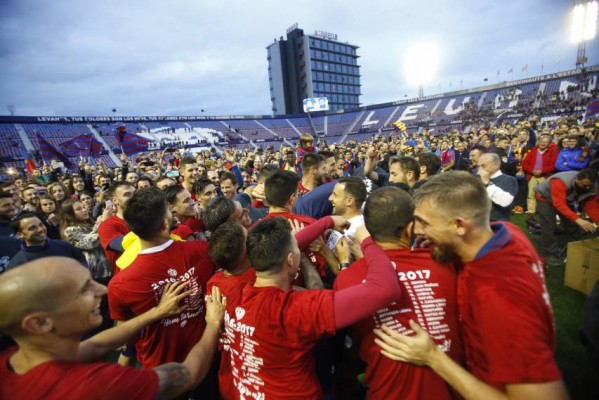 El Levante UD quiere cerrar su magnífica temporada con una victoria ante el Huesca