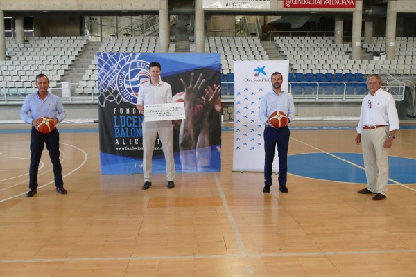 CaixaBank y la Fundación Lucentum seguirán caminando juntos