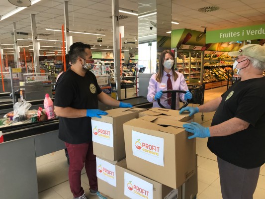 Consum ha donado 1.223 toneladas de alimentos en dos meses a colectivos vulnerables