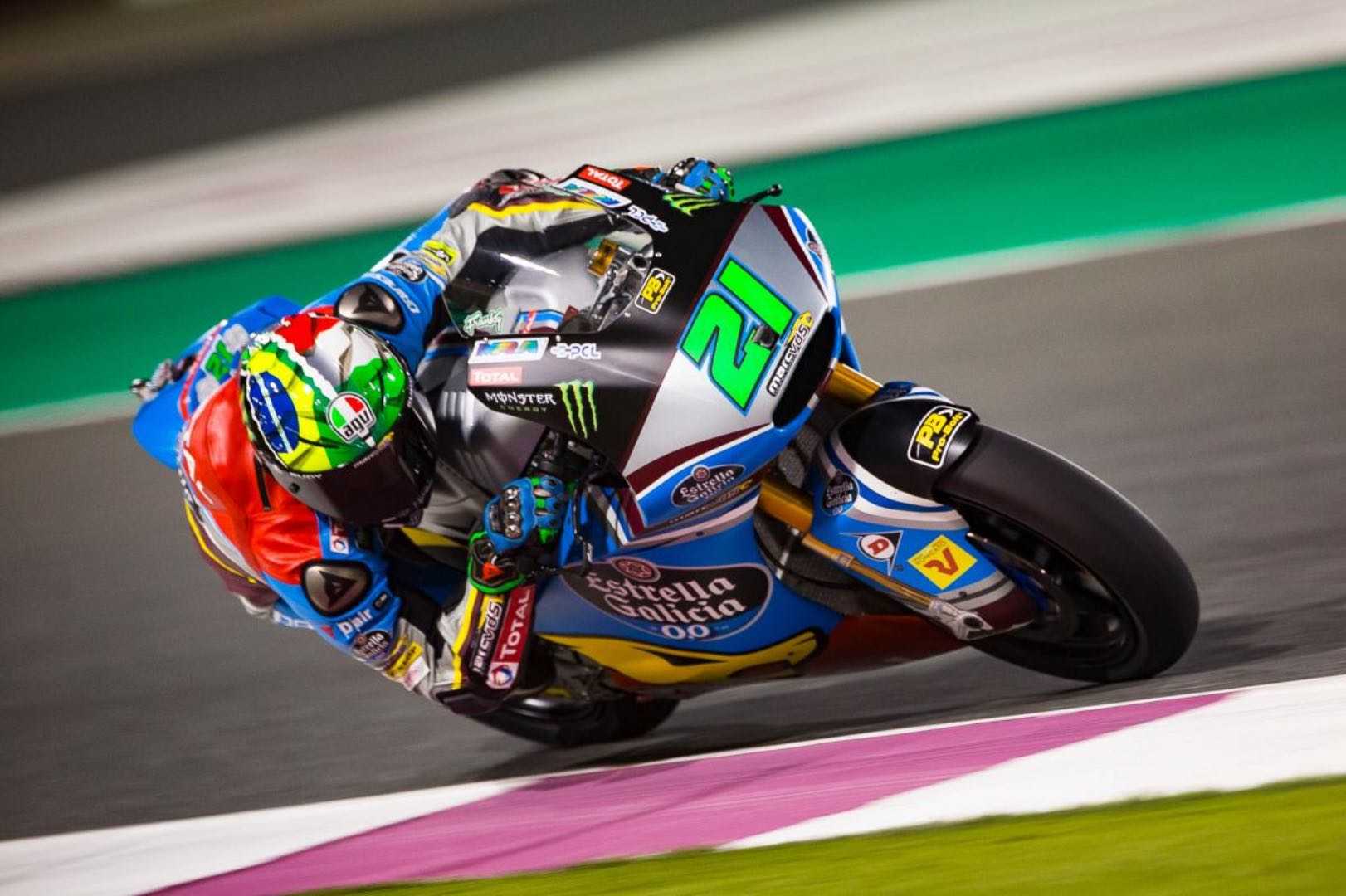 Morbidelli, el más rápido en los segundo libres