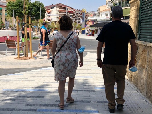 Cs de Benidorm reclama una campaña específica a turistas extranjeros para el uso de mascarilla