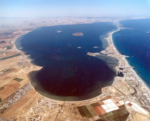 El PSOE propone expropiar unas 4.500 hectáreas para crear el cinturón verde en el Mar Menor
